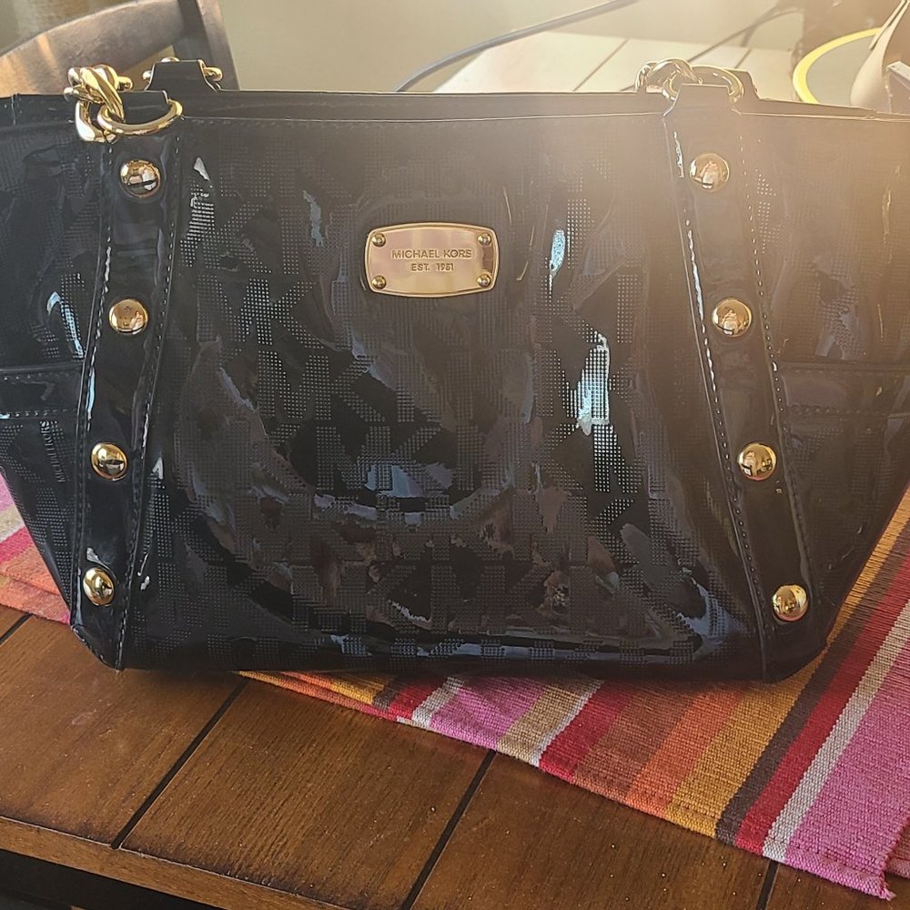 Michael Kors Studded Chain Strap Purse